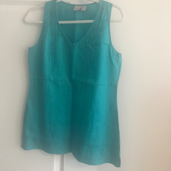 SAINT TROPEZ WEST  SMALL DISTRESSED AGUA - Picture 1 of 2